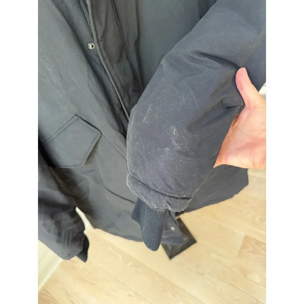 Hartford Men's Black Cornell Coat Size XL